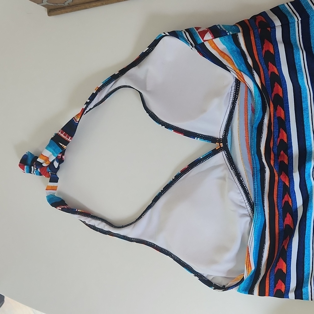 Chaps Swim Halter Tank - Picture 4 of 5